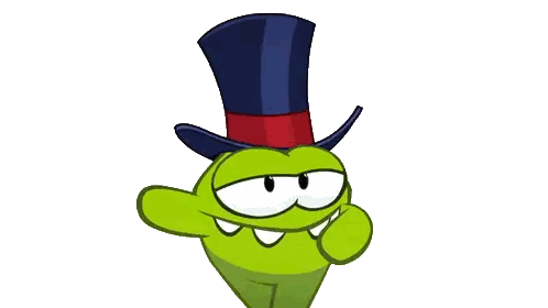 Character With Top Hat And Red Stripe Sticker