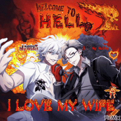 Characters Welcome To Hell I Love My Wife GIF