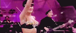 Charismatic Selena Quintanilla Performing GIF