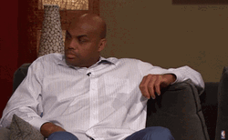 Charles Barkley Guarantee Bored Day GIF