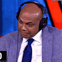 Charles Barkley Headphones GIF