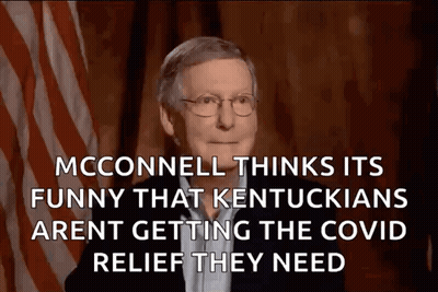 Charles Koch Darren Woods Mitch McConnell Zuckerberg Logos GIF
