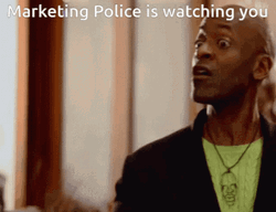 Charles Reese Says Marketing Police Is Watching You GIF