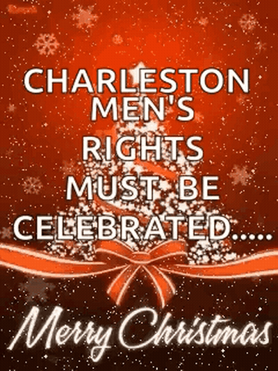 Charleston Men's Rights Must Be Celebrated Merry Christmas GIF