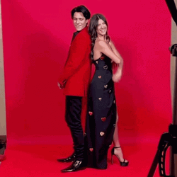 Charli D'Amelio Chase Hudson Photoshoot GIF