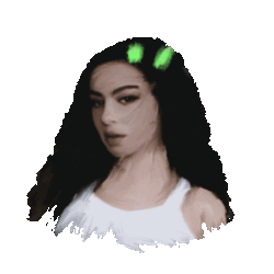Charli Xcx Brat Sticker GIF