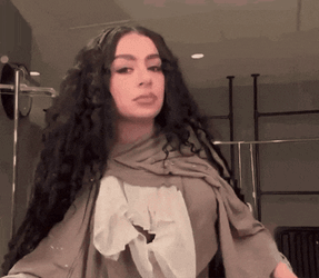 Charli Xcx Nodding GIF