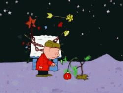 Charlie Brown Christmas Crying GIF