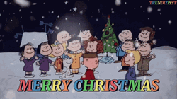 Charlie Brown Christmas Merry Christmas GIF