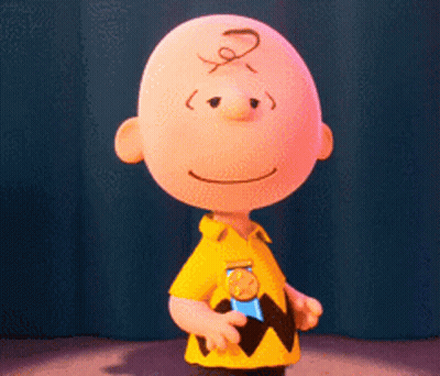Charlie Brown Eyes Closed GIF