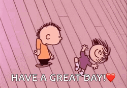Charlie Brown Have A Great Day GIF