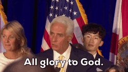 Charlie Crist Is Believe And Praise God GIF