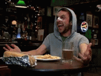 Charlie Day Nose Band Aid GIF