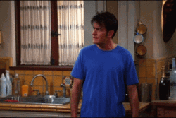 Charlie Harper Dancing In Kitchen GIF