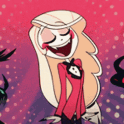 Charlie Morningstar Demonic Look Hazbin Hotel GIF