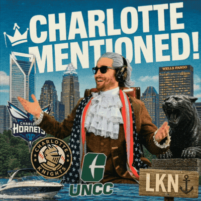 Charlotte Ad Man In Costume GIF