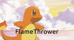 Charmander Flame Thrower Fire