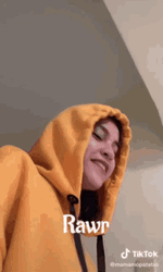 Charming Girl Blogger Rawr GIF