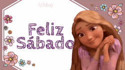 Charming Rapunzel Disney Princess Feliz Sabado