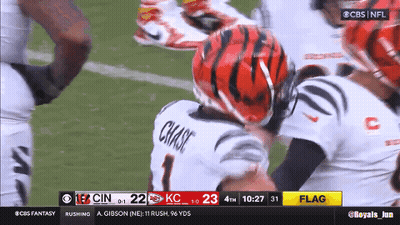 Chase # 1 Is Being Tackled By Another Player GIF