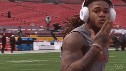 Chase Young With Headset On Blow A Kiss GIF