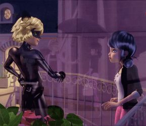 Chat Noir Offering His Hand GIF