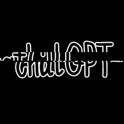 Chatgpt Glitchy Logo Artwork GIF
