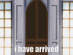 Chazz Princeton I Have Arrived Wide Open Door GIF