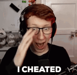 Cheater I Cheated Confession Patterz GIF