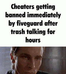 Cheaters Banned Immediately Meme GIF | GIFDB.com