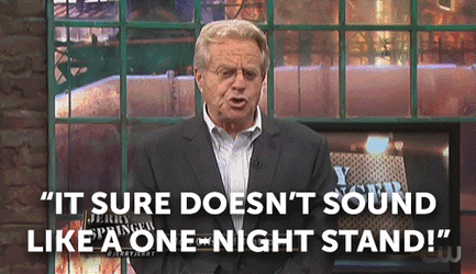Cheaters Jerry Springer GIF