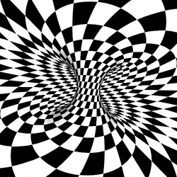 Checkered Spiral Vortex Spinning GIF | GIFDB.com