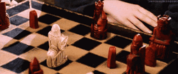 Checkmate King Hitting Chair GIF