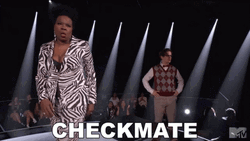 Checkmate Leslie Jones GIF