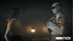 Cheek Kiss Doom Patrol Metahuman Larry Sherryl Trainor GIF