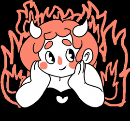 Cheeky Devil Fighting Demon Slayer GIF