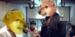 Cheems Slap Bonk  GIF