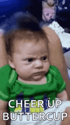 Cheer Up Force Smile Angry Baby Meme