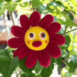 Cheerful Animated Flower Happy Spring GIF