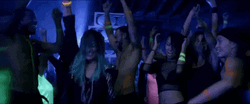 Cheering Demi Rave Party Vibe  GIF