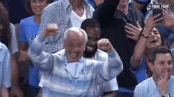 Cheering For March Madness GIF