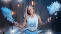 Cheering For Player Number 22 GIF