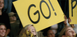 Cheering Go Pittsburgh Pirates GIF