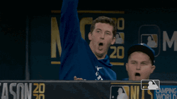 Cheering Walker Buehler Shouting GIF