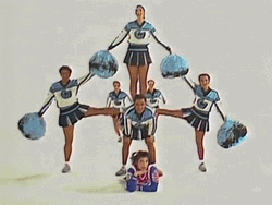 Cheerleader Dance Stunts Tumbling GIF