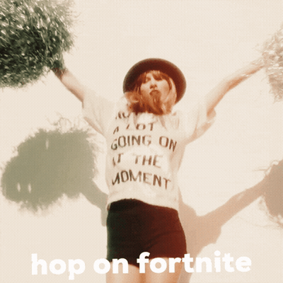 Cheerleader Holding Pom Poms GIF
