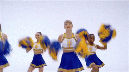 Cheerleader Taylor Swift Dancing GIF
