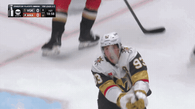 Cheerleader Thumbs Up With Go Knights GIF