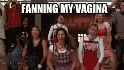 Cheerleaders Dancing Fanning My Vagina GIF