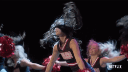 Cheerleading Pompoms Slow Motion GIF